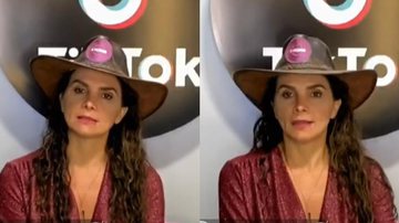 A Fazenda: Luiza Ambiel detona Tays Reis durante a Live do Fazendeiro: "Não consigo olhar na cara" - Reprodução/TikTok