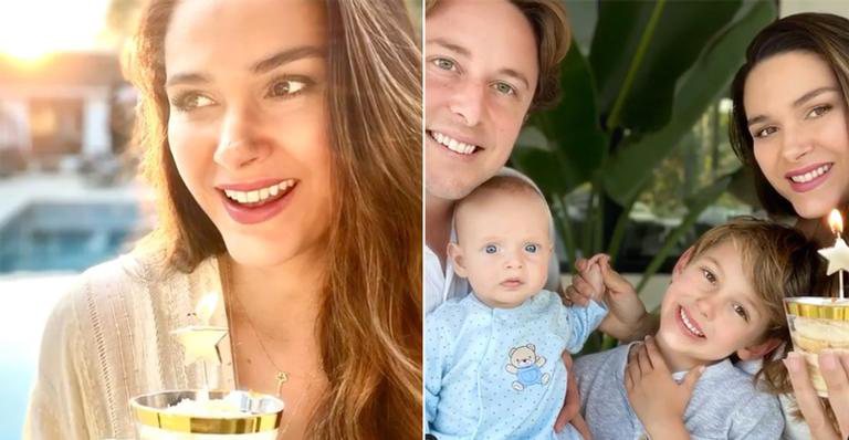 Aniversariante, Fernanda Machado reúne marido e filhos em comemoração - Instagram