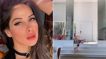 Mayra Cardi impressiona ao mostrar sala enorme de sua nova mansão - Instagram