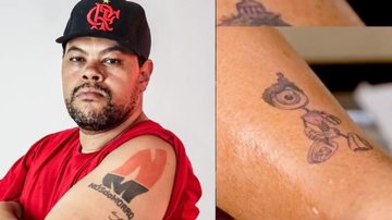Babu Santana faz tatuagem em homenagem ao BBB - Instagram