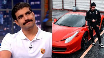 Caio Castro relata desespero de manobrista ao bater sua Ferrari de R$ 2,6 milhões - Reprodução/Instagram