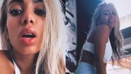 De top, Anitta rebola muito ao som de funk proibidão - Reprodução/Instagram