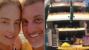 Luciano Huck é flagrado com a família passeando em iate de R$ 30 milhões - Reprodução/Instagram