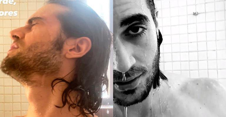 Fiuk sensualiza debaixo do chuveiro em sequência sexy - Reprodução/Instagram