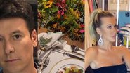 Esposa de Roberto Justus mostra detalhes do jantar luxuoso na casa de Rodrigo Faro - Reprodução/ Instagram