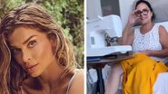 Grazi Massafera mostra mãe costurando - Instagram