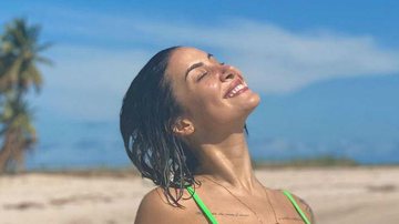 Ex-BBB Bianca Andrade surpreende ao ostentar shape saradíssimo com biquíni neon - Reprodução/Instagram