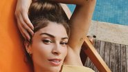 Massafera ostenta barriguinha magérrima e beleza única em selfie na piscina - Arquivo Pessoal