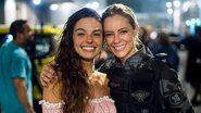 As atrizes, que são rivais na trama, celebraram a emocionante cena que foi ao ar ontem (29); veja - Reprodução/TV Globo