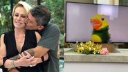 Apresentadora falou sobre a homenagem que fez para o amigo durante o 'Mais Você' - Reprodução/TV Globo