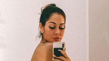 Ousada! Mayra Cardi dispensa roupa e posa totalmente nua em clique quente - Reprodução/Instagram