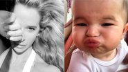 Dany Bananinha registra 'biquinho' da filha, Lara, e encanta web - Instagram