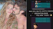 Caio Castro tenta fazer brincadeira com Grazi Massafera em troca de mensagens - Instagram