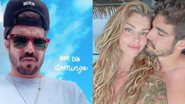 Caio Castro exibe aliança de namoro com Grazi Massafera - Reprodução/Instagram