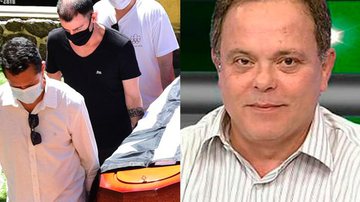 Família de Fernando Vannucci se despede em velório na sede do Botafogo - AgNews/Sá Barreto e Reprodução/RedeTV!