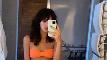 Bruna Marquezine ostenta barriga sequinha - Instagram