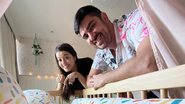 Marcelo Adnet e Patricia Cardoso mostram quarto da herdeira - Instagram