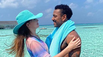 Com Duda Reis, Nego do Borel comemora viagem dos sonhos às Maldivas - Instagram