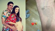 Nasce Alice, filha de Marcelo Adnet e Patrícia Cardoso - Reprodução/Instagram