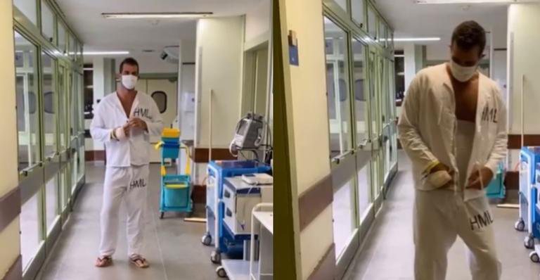 Após ser baleado, Borat de 'Amor & Sexo' surge dançando em hospital e anima fãs - Instagram