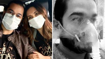 Túlio Gadelha registra sessão de inalação após diagnóstico de doença respiratória - Instagram