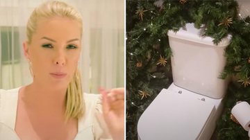 Ana Hickmann mostra privada de banheiro luxuoso decorada para o Natal - YouTube