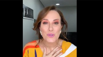 Melhor apresentadora, Regina Volpato surge radiante: "Me deixou boba" - Reprodução/Instagram