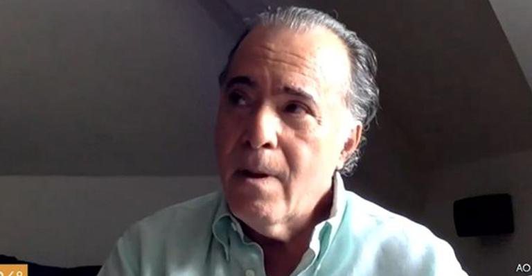 Tony Ramos se emociona ao lamentar morte de Nicette Bruno: "Achamos que ela ia superar" - Reprodução/TV Globo