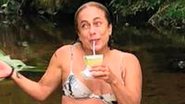 Aos 63 anos, Cissa Guimarães aparece de biquíni e choca com barriga de tanquinho - Reprodução/Instagram