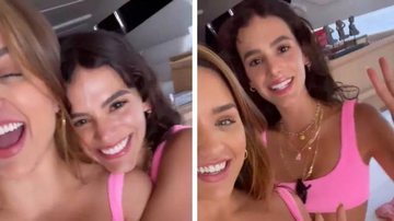 Bruna Marquezine e Rafa Kalimann se divertem após boatos de brigas - Instagram