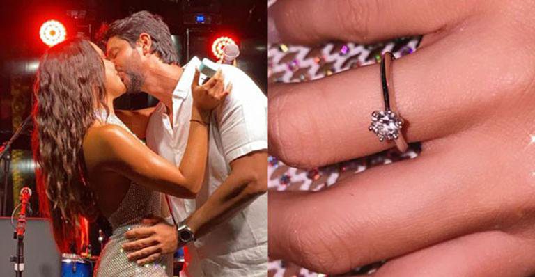 Emilly Araújo é pedida em casamento na noite de Ano Novo - Reprodução/Instagram