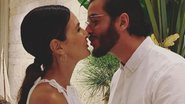 Fátima Bernardes surge deslumbrante em sua mansão e dá beijão em Túlio Gadêlha - Reprodução/Instagram