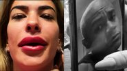 Lore Improta finge ter feito preenchimento labial e Léo Santana tem reação inesperada: "Não gostei" - Reprodução/Instagram