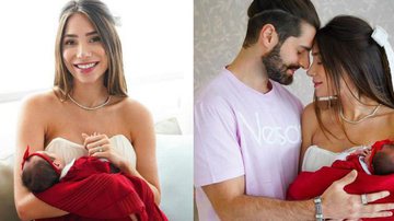 Romana Novais mostra pela primeira vez rostinho da filha recém-nascida, Raika - Reprodução/Instagram
