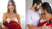 Romana Novais mostra pela primeira vez rostinho da filha recém-nascida, Raika - Reprodução/Instagram