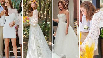 Mariana Ruy Barbosa se casou quatro vezes com quatro vestidos diferentes - Reprodução/Instagram