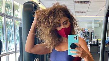 Corpão de dar inveja! Juliana Paes ostenta barriga trincadíssima na academia: "Treino de leão" - Reprodução/Instagram