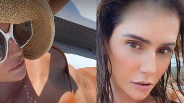 De férias, Deborah Secco curte praia e ostenta corpo absurdo em sessão de fotos de biquíni - Reprodução/Instagram