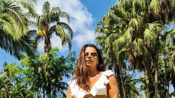 Viviane Araújo elege traje quente e abusa da sensualidade ao ostentar corpo escultural - Reprodução/Instagram