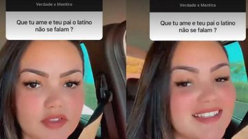 Filha de Kelly Key, esclarece motivo da mãe e do pai Latino não se falarem - Reprodução/Instagram