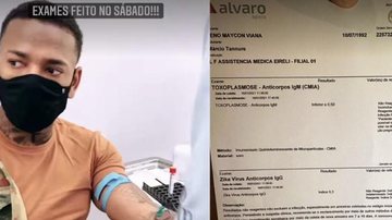 Nego do Borel mostra resultado negativo e afirma não ter transmitido HPV à Duda Reis - Reprodução/Instagram