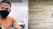 Nego do Borel mostra resultado negativo e afirma não ter transmitido HPV à Duda Reis - Reprodução/Instagram