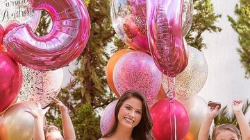 Andressa Suita celebra aniversário junto dos herdeiros - Instagram