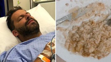Após agressão, Henri Castelli registra dieta pastosa ao se recuperar de trauma na mandíbula - Instagram