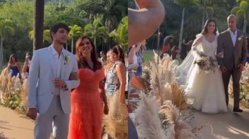 Jade Seba e Bruno Guedes se casam no Rio de Janeiro - Instagram