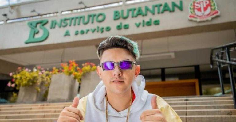 MC Fioti lança 'hit da vacina', gravado no Instituto Butantan - Divulgação