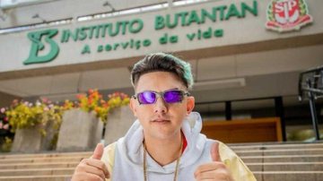 MC Fioti lança 'hit da vacina', gravado no Instituto Butantan - Divulgação