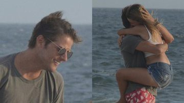 Ex-BBB Daniel Lenhardt é flagrado namorando muito em praia no Rio - AgNews