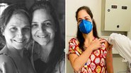 Drica Moraes comemora ao mostrar irmã médica se vacinando contra Covid-19 - Instagram