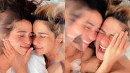Nanda Costa surge no maior chamego e enche Lan Lanh de beijinhos: "Sete anos do primeiro beijo" - Reprodução/Instagram